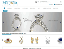 Tablet Screenshot of myjoya.com